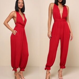 Red Jumpsuit
